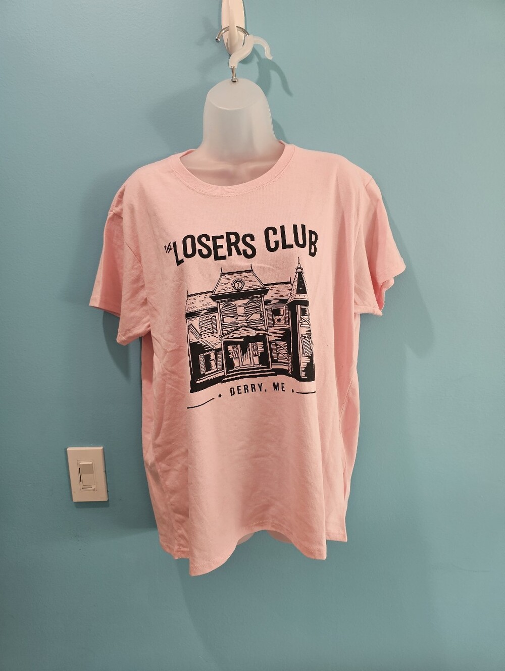 Vixen by Micheline Pitt Pink 'Losers Club' Graphic Tee